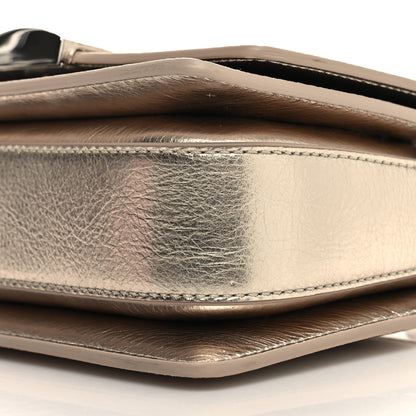 Givenchy Laminated Calfskin Small 4G Sliding Chain Bag Dusty Gold 10 of 11