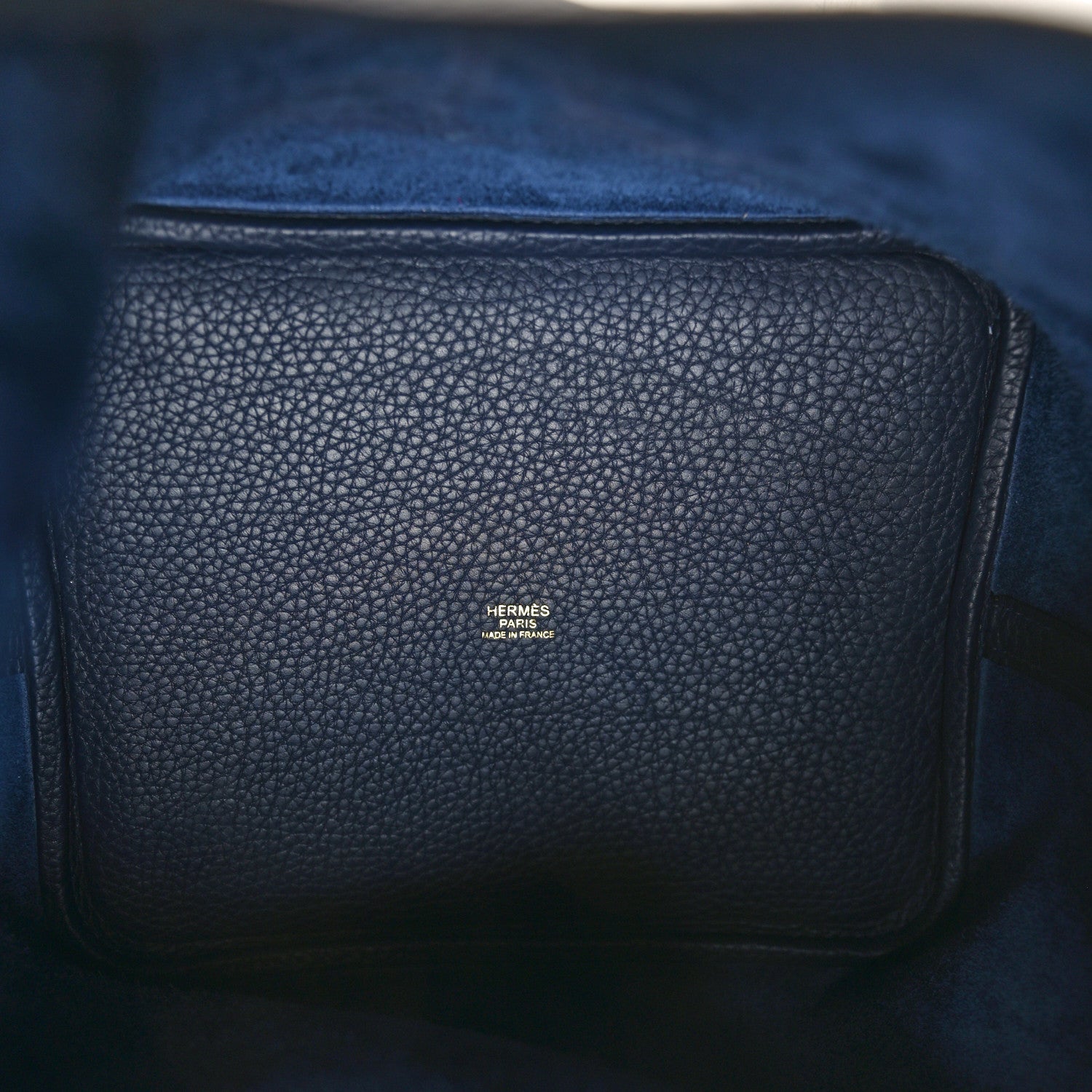 Hermes Taurillon Clemence Picotin Lock 18 PM Bleu Nuit 5 of 10