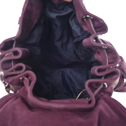 Alexander Wang Nubuck Marti Backpack Bag Burgundy 6 of 12