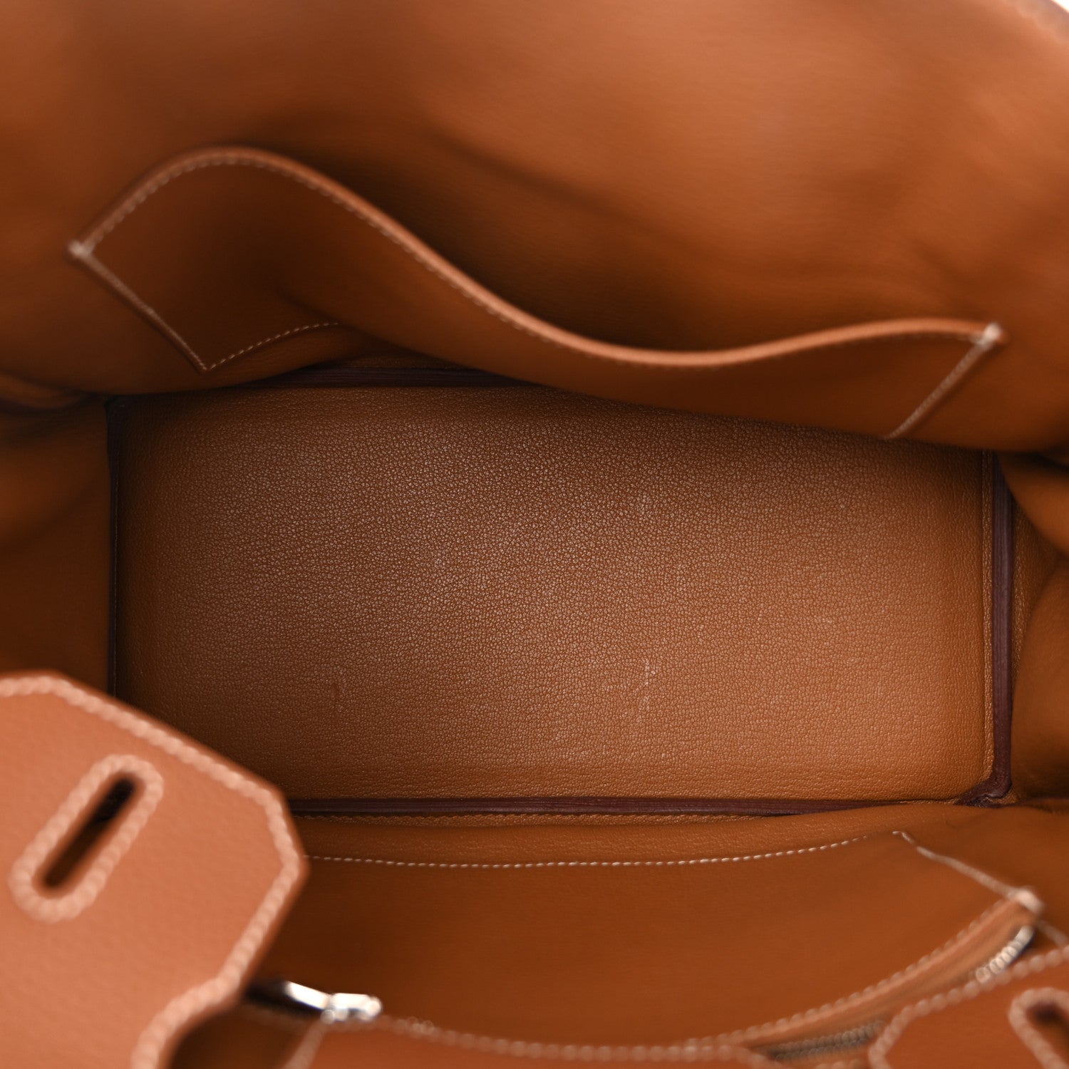 Hermes Togo Birkin 30 Gold 5 of 10