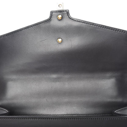 Gucci Calfskin Small Sylvie Shoulder Bag Black 13 of 13