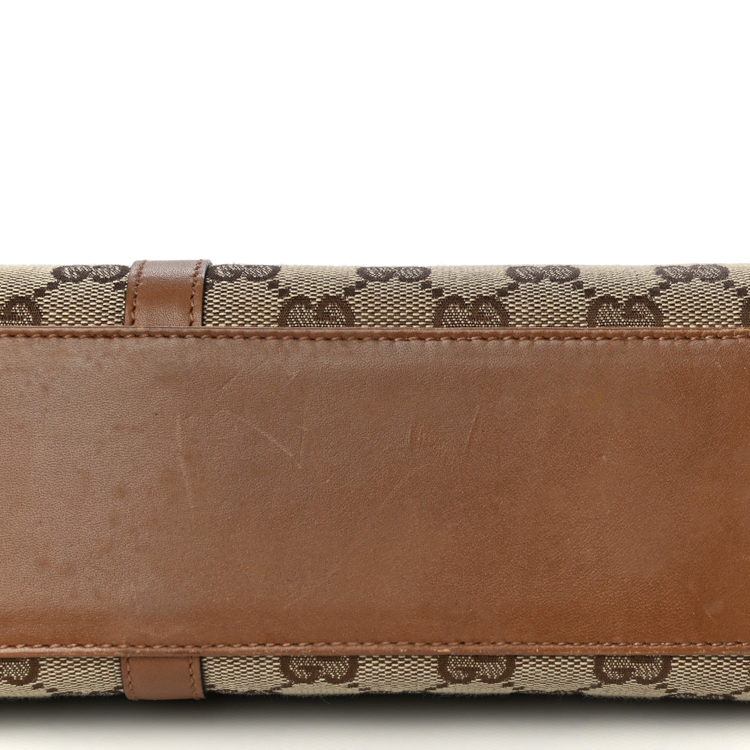 Gucci Monogram Small Bardot Bag Brown 26 of 30
