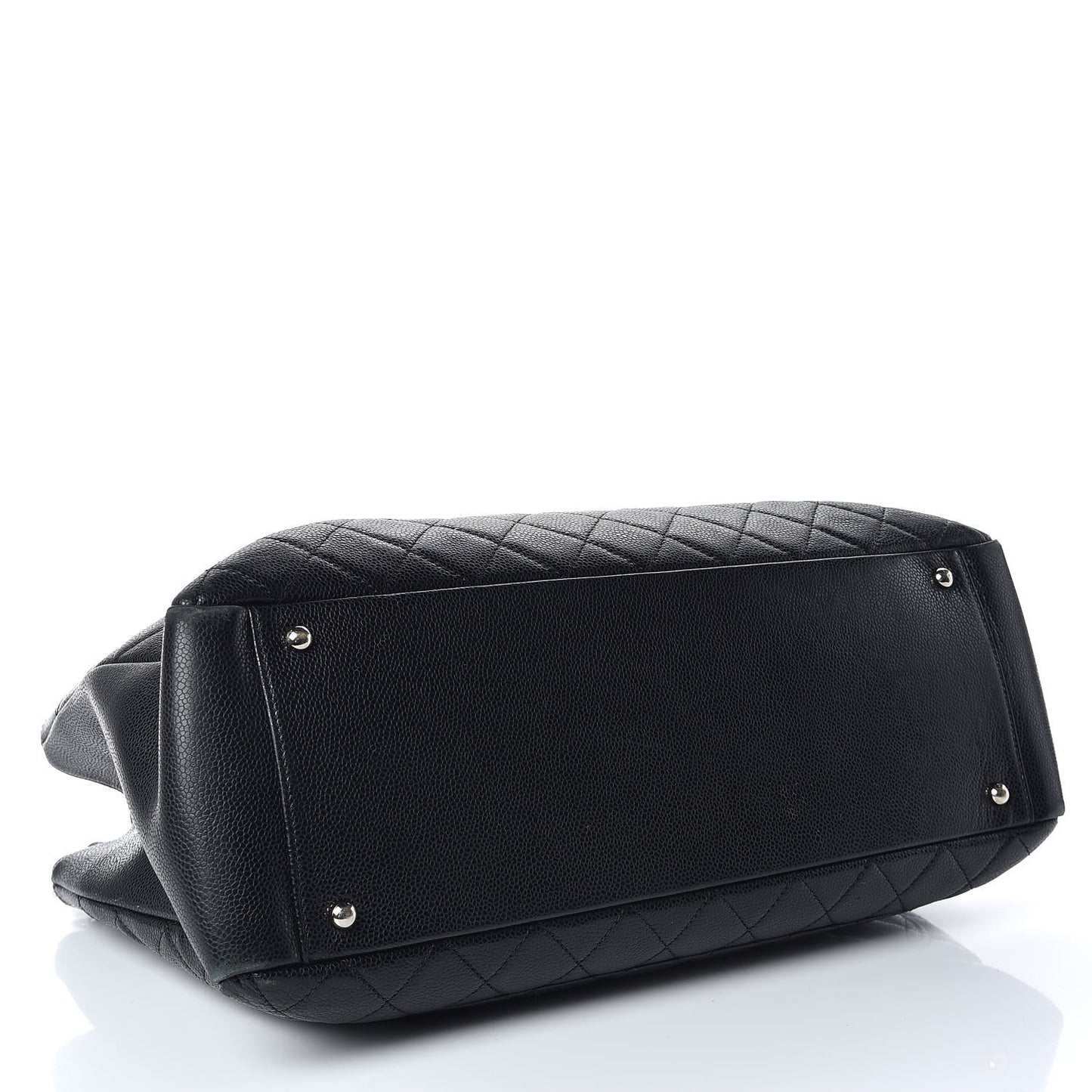 Caviar Quilted XL Grand Shopping Tote GST Black