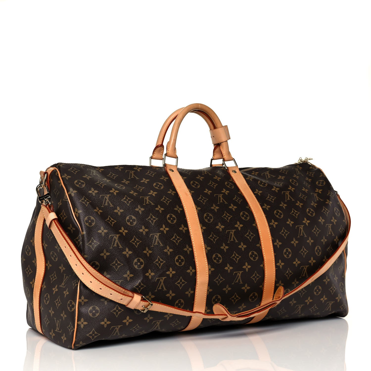 Louis Vuitton Monogram Keepall Bandouliere 60 3 of 16