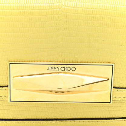 Jimmy Choo Lizard Embossed Mini Bag Yellow 7 of 9