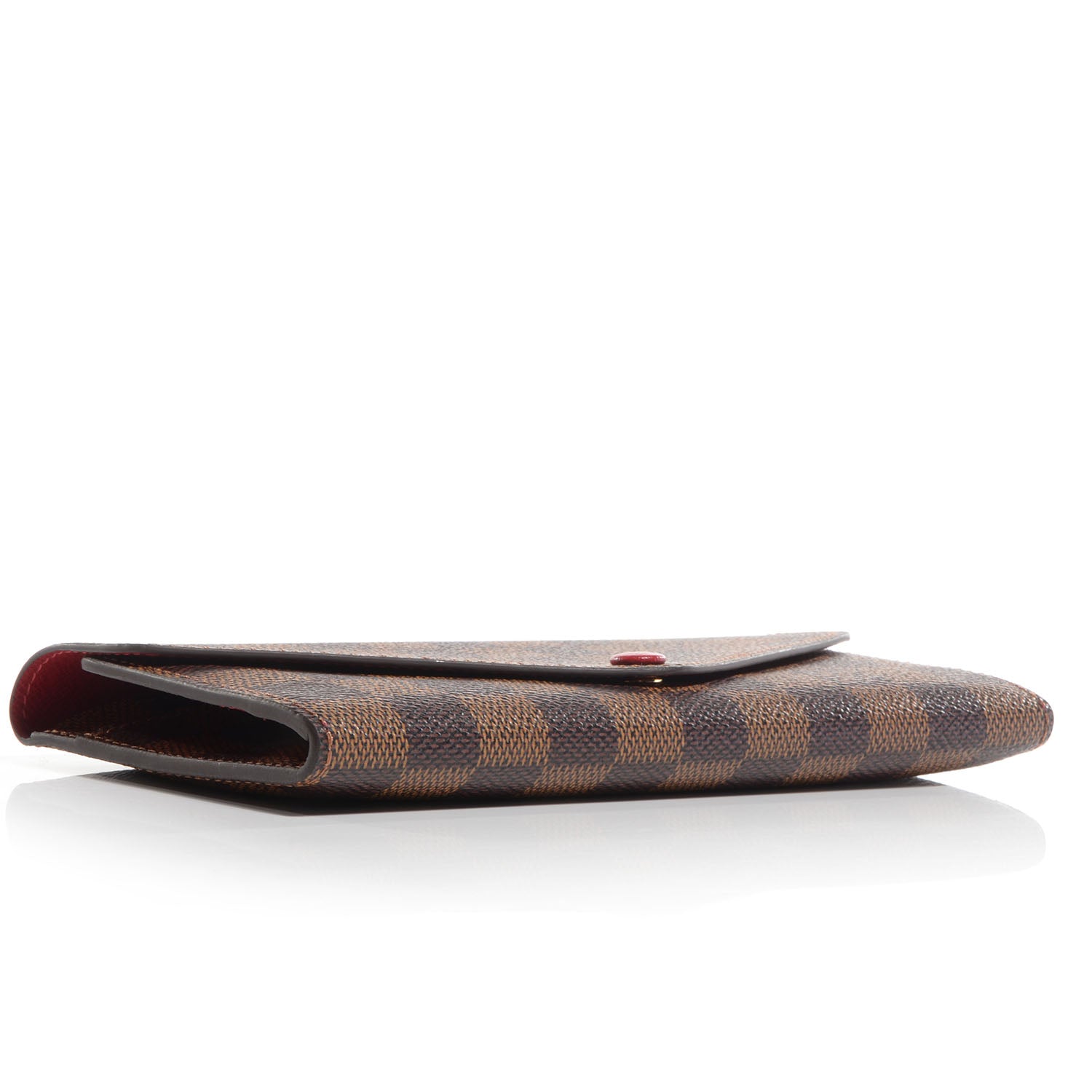 Louis Vuitton Damier Ebene Josephine Wallet Red 4 of 8
