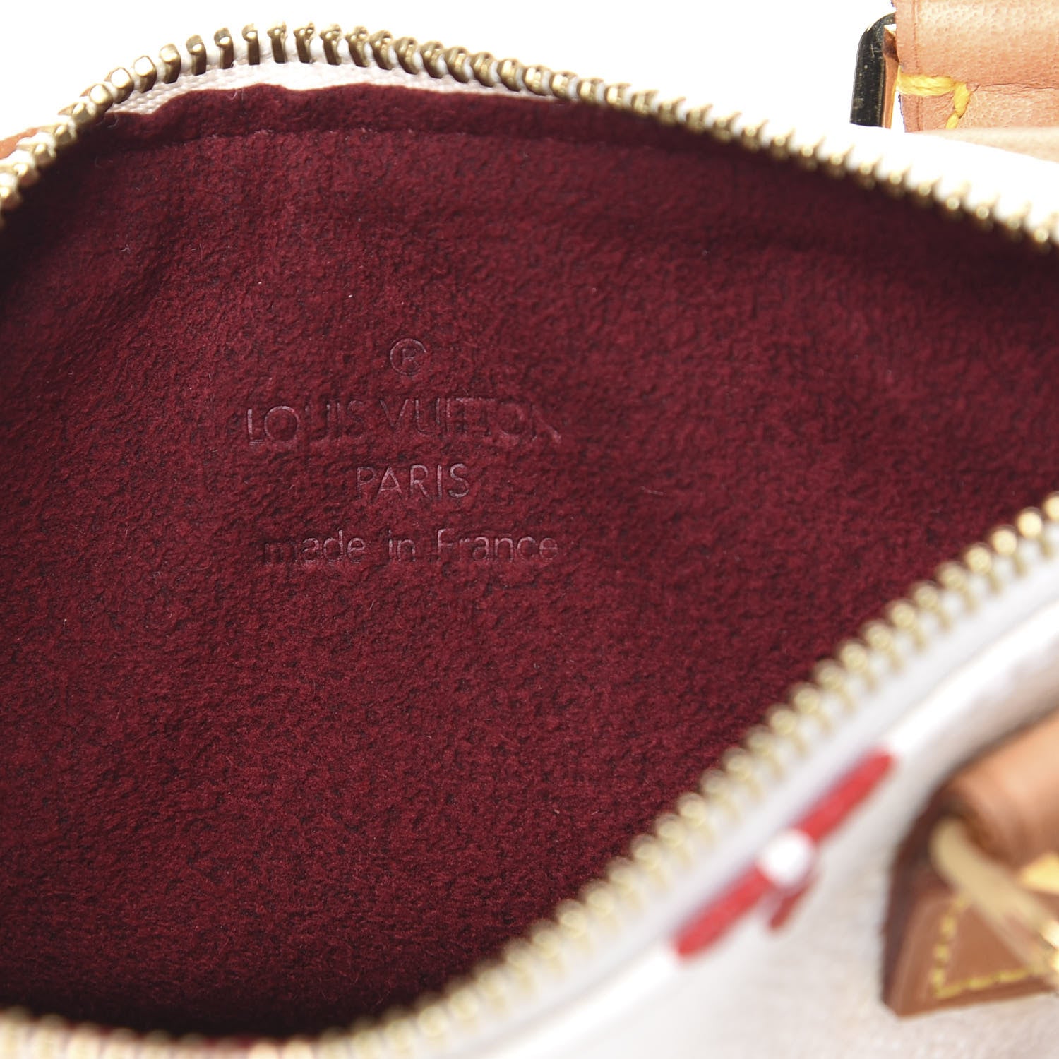Louis Vuitton Monogram Multicolor Mini Sac HL Speedy White 5 of 9