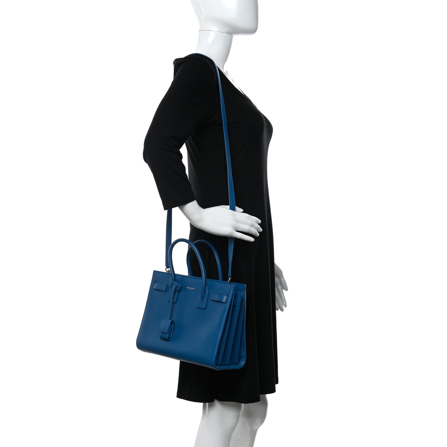 Calfskin Baby Sac De Jour Indigo