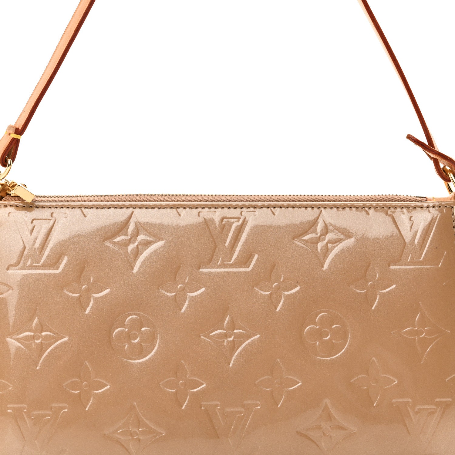 Louis Vuitton Vernis Lexington Pochette Noisette 7 of 10
