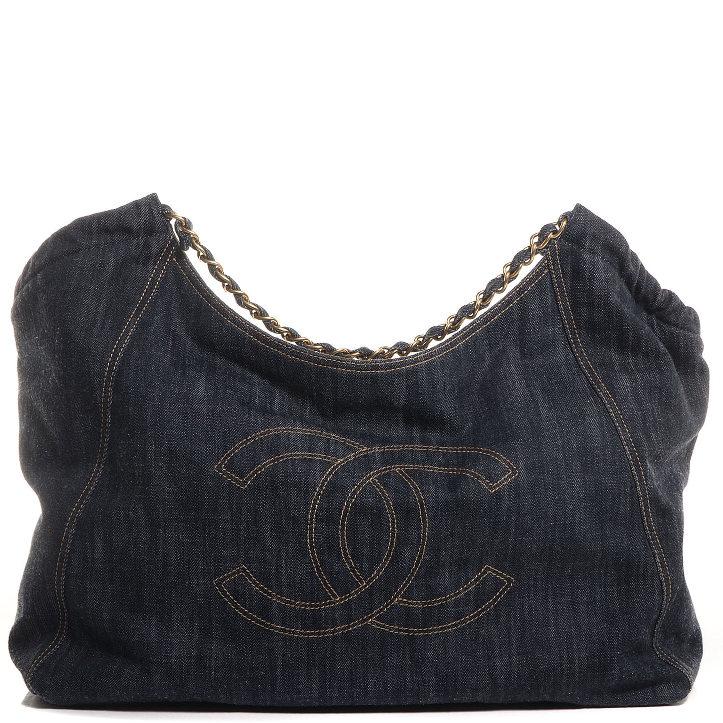 Denim XL Coco Cabas Tote Blue