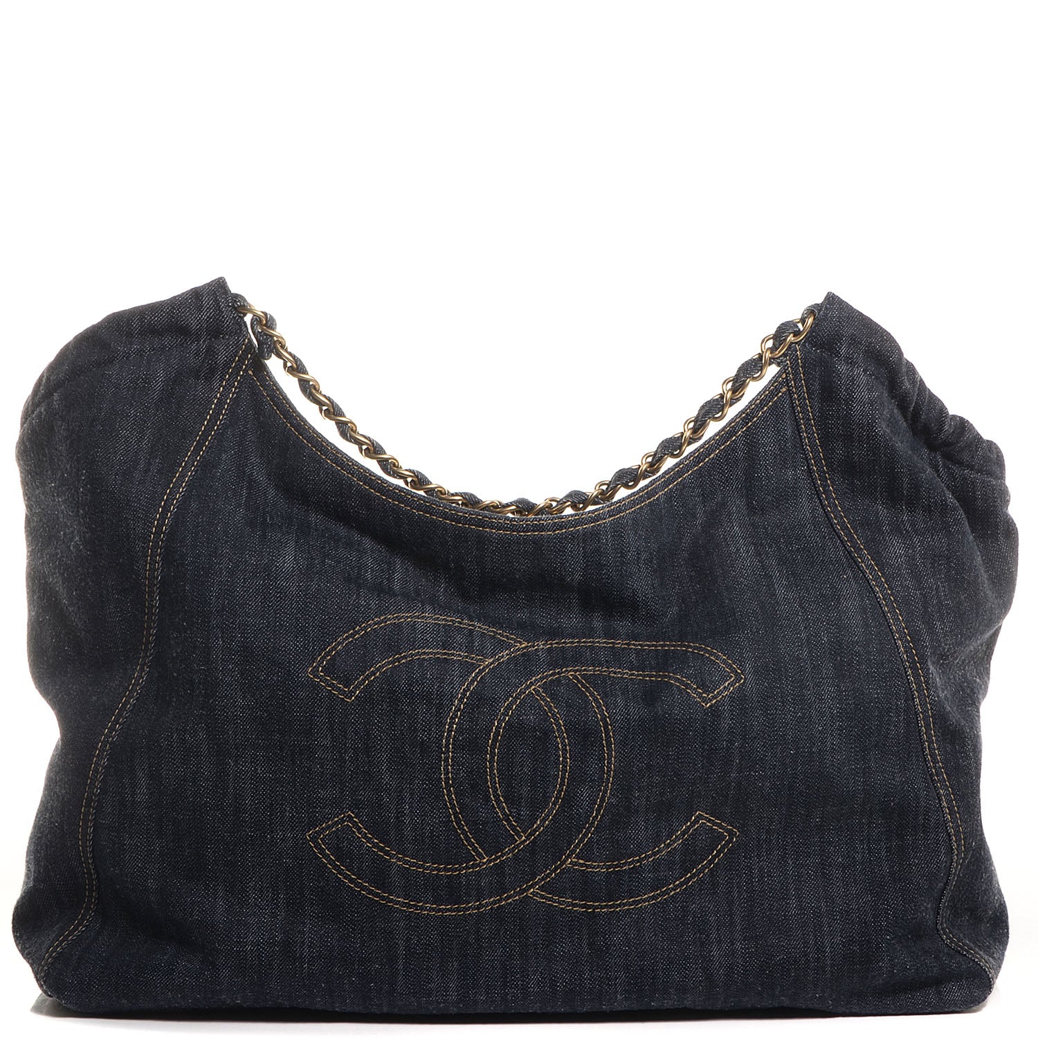 Chanel Denim XL Coco Cabas Tote Blue 1 of 10