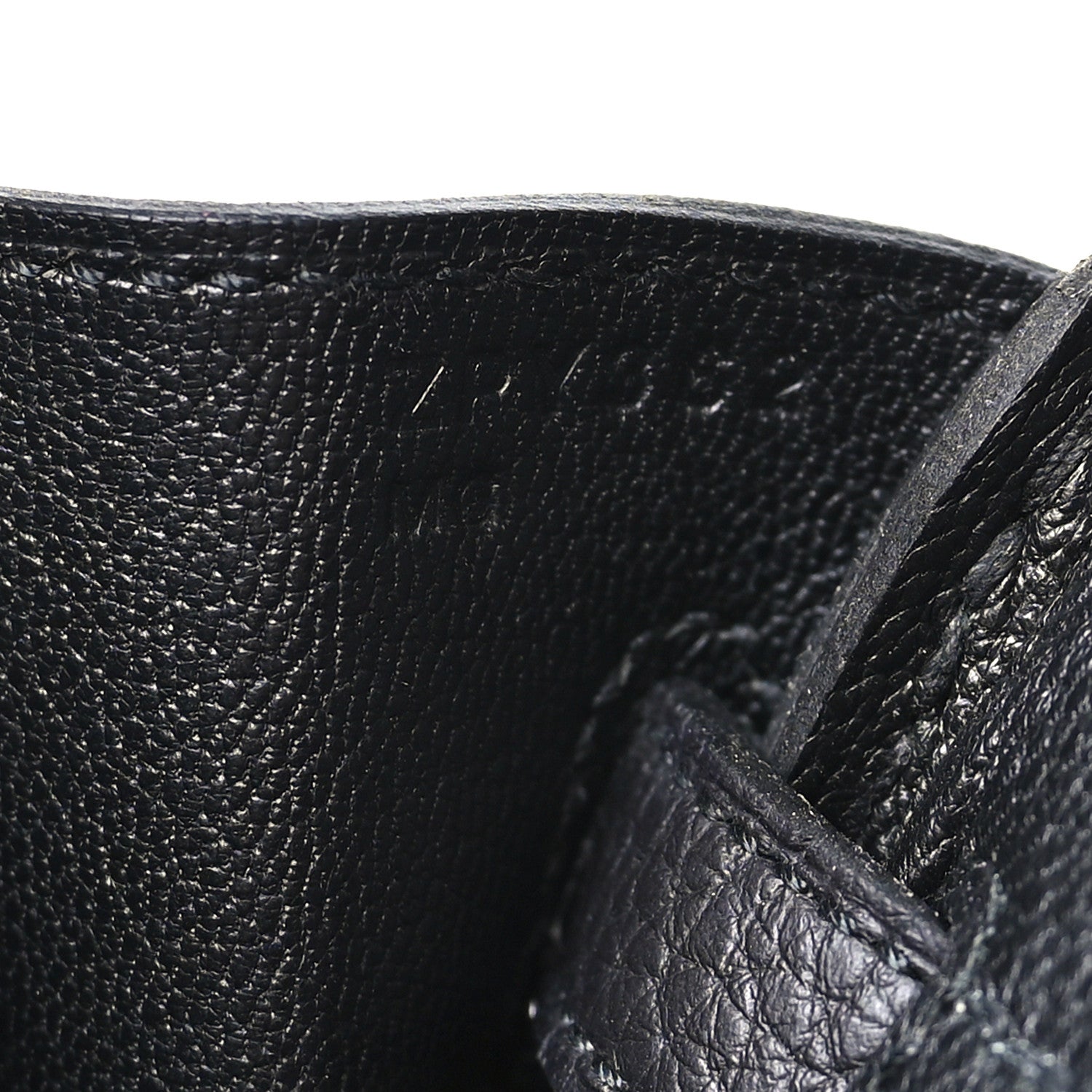 Hermes Togo Birkin 25 Black Black 6 of 10