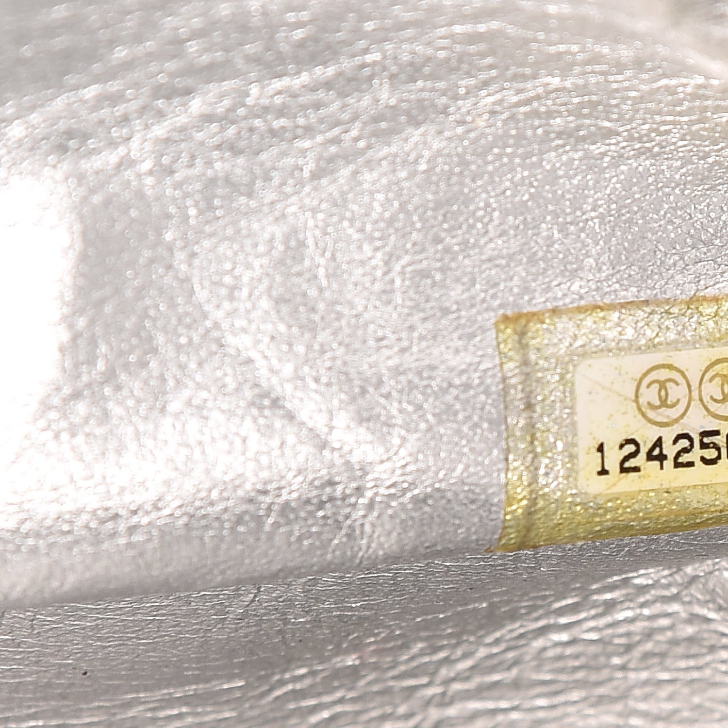 Chanel Metallic Lambskin Quilted 2.55 Reissue 227 Flap Silver 7 of 17