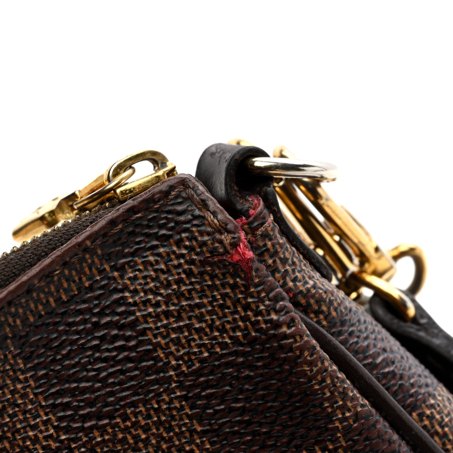 Louis Vuitton Damier Ebene Eva Clutch 12 of 12