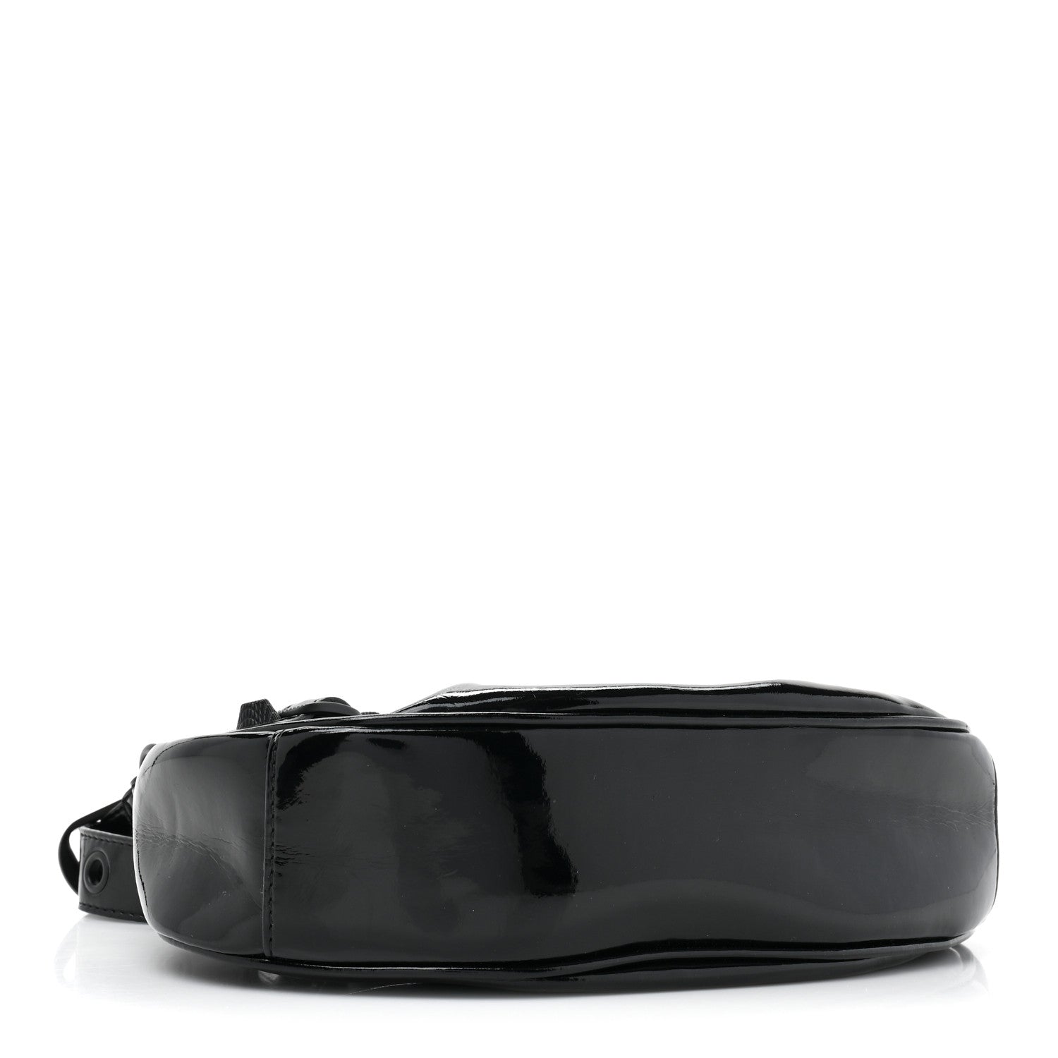 Balenciaga Patent Faux Leather Le Cagole Shoulder Bag XS Black 4 of 9
