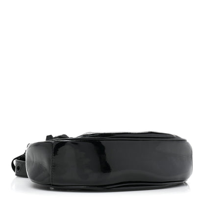 Balenciaga Patent Faux Leather Le Cagole Shoulder Bag XS Black 4 of 9