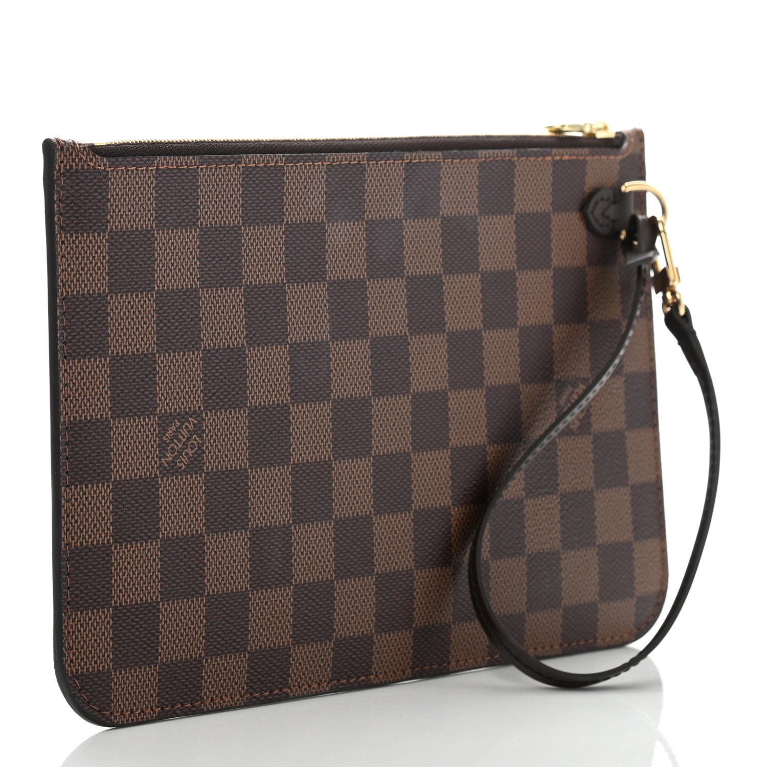 Louis Vuitton Damier Ebene Neverfull MM GM Pochette 3 of 6