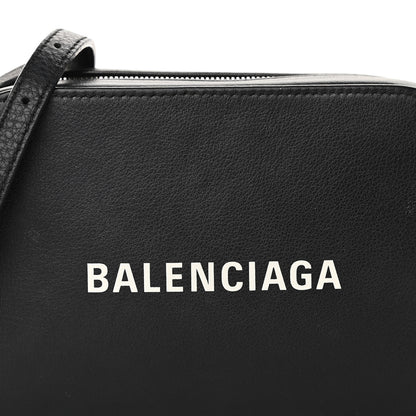 Balenciaga Calfskin Logo XS Everyday Camera Bag Black 6 of 10