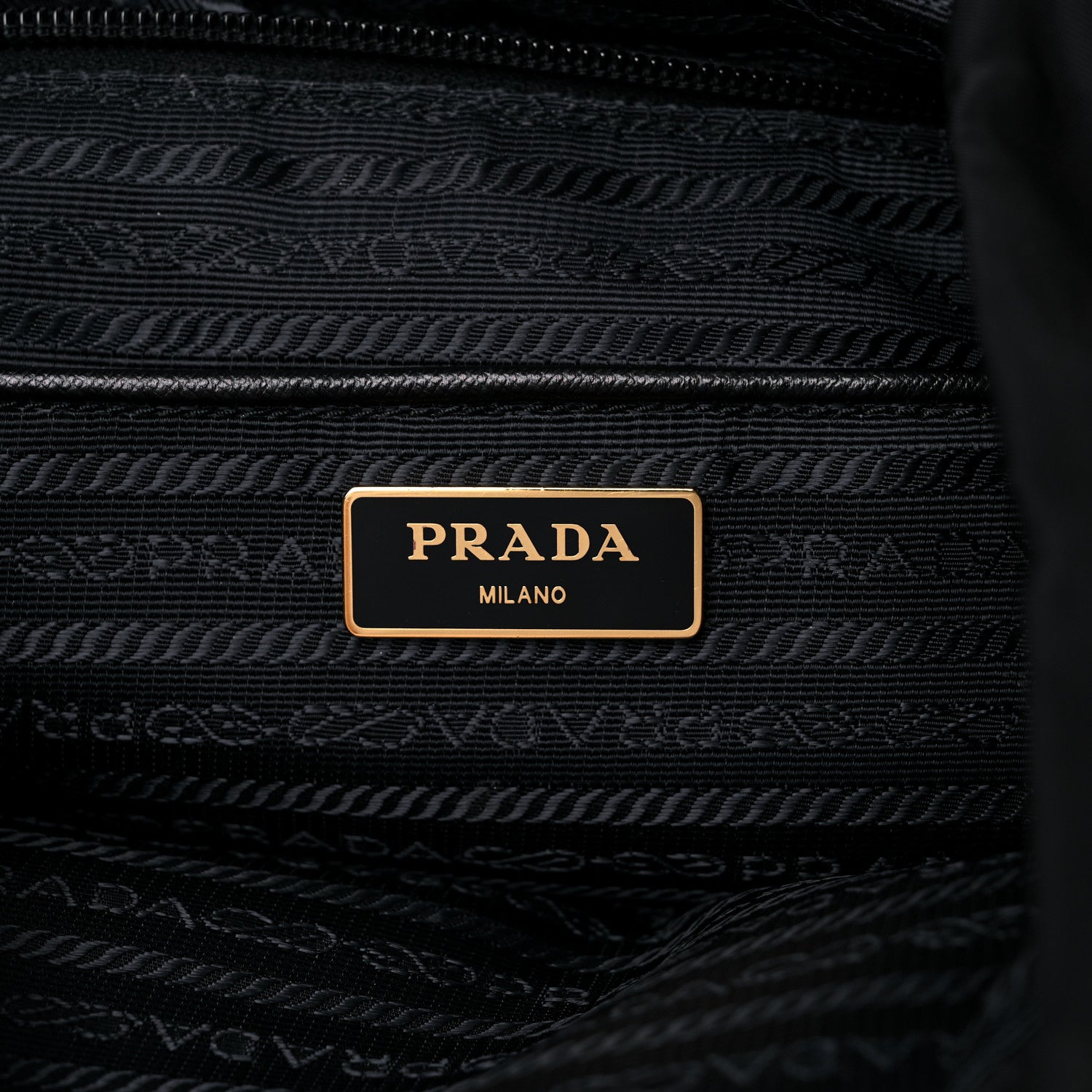 Prada Tessuto Nylon Robot Backpack Black Multicolor 5 of 12
