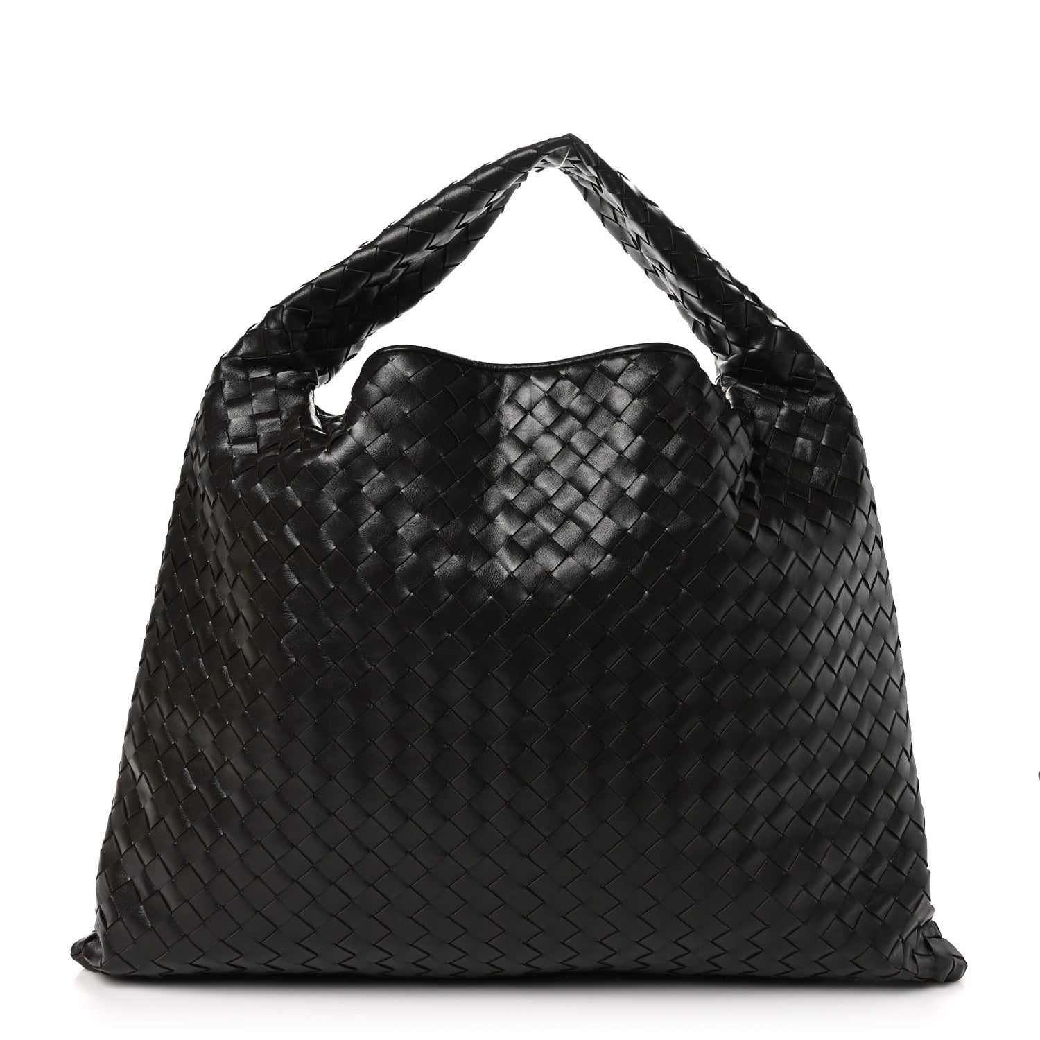 Bottega Veneta Calfskin Intrecciato Large Hop Fondant 1 of 9