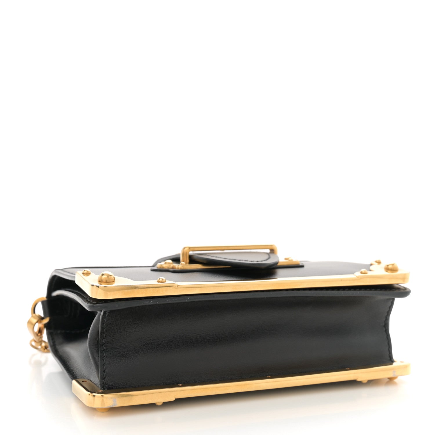 Prada City Calf Saffiano Cahier Bag Black 4 of 12