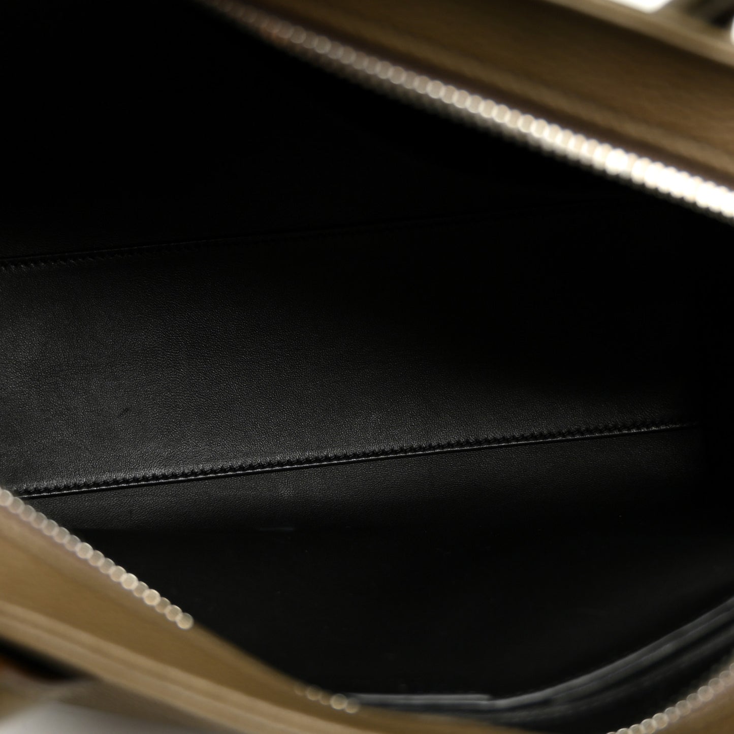 Grained Saddle Calfskin Agnes Bag Truffle
