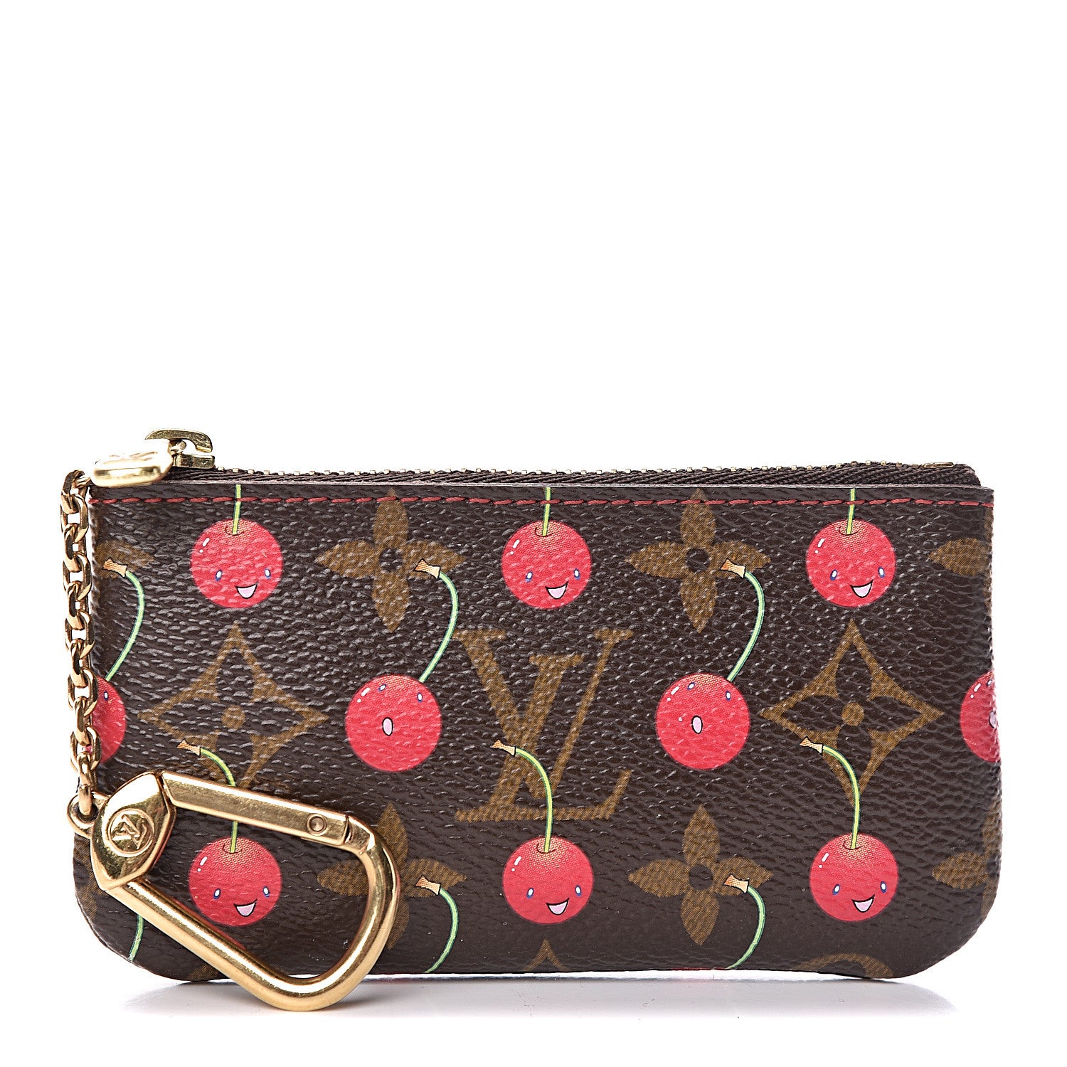 Louis Vuitton Monogram Cerises Key Pouch 1 of 6