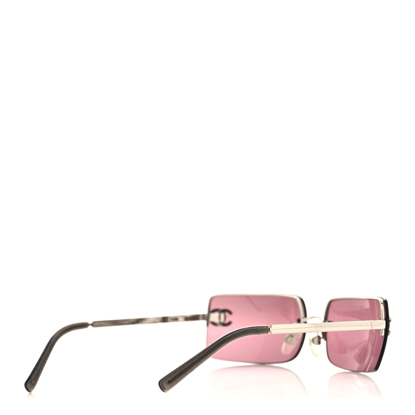 Crystal CC Logo Sunglasses 4104-B