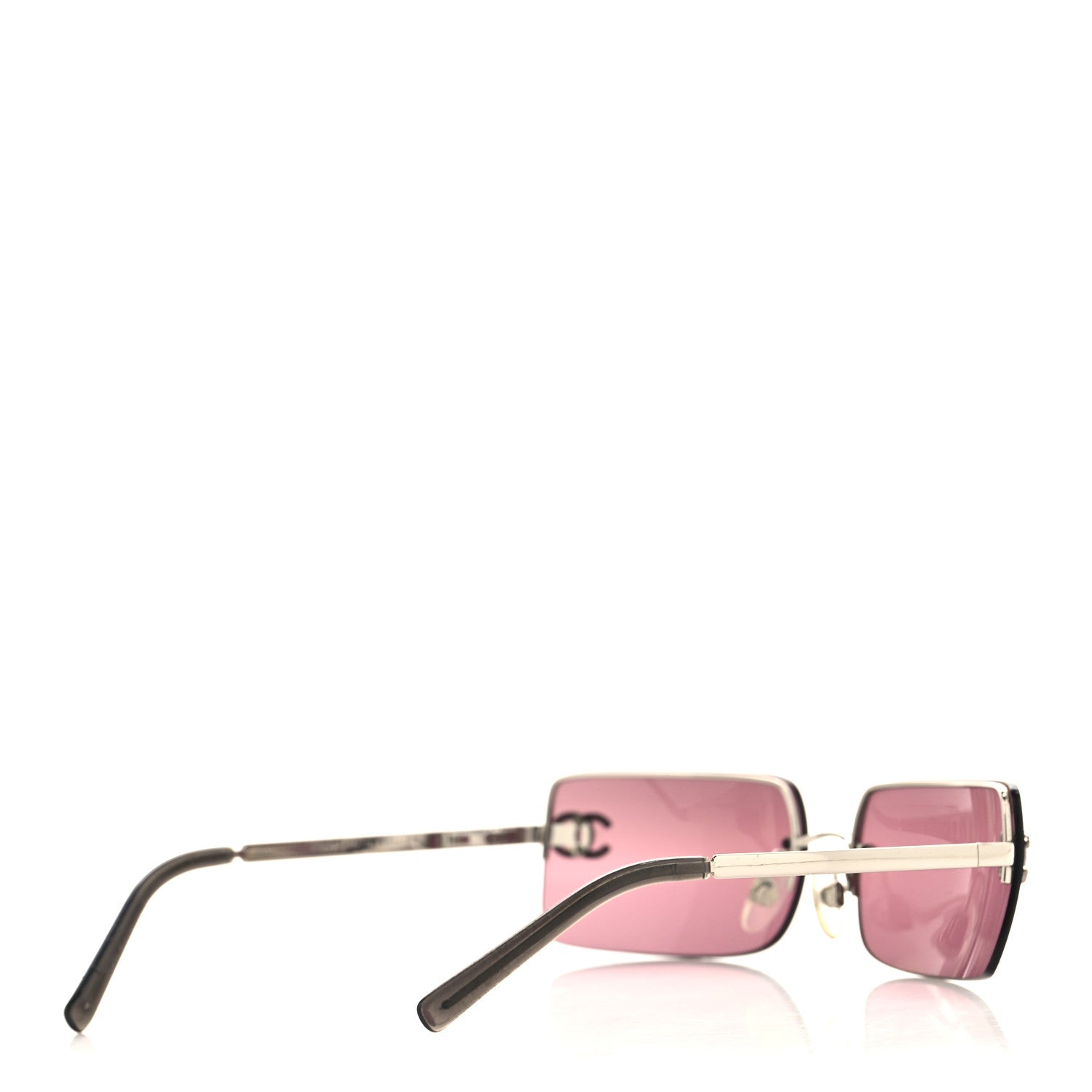 Chanel Crystal CC Logo Sunglasses 4104-B 4 of 6