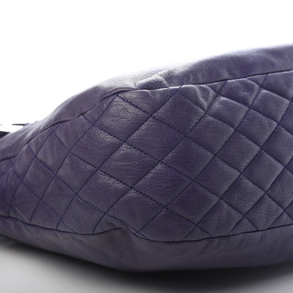 Jimmy Choo Lambskin Small Biker Hobo Purple 8 of 12