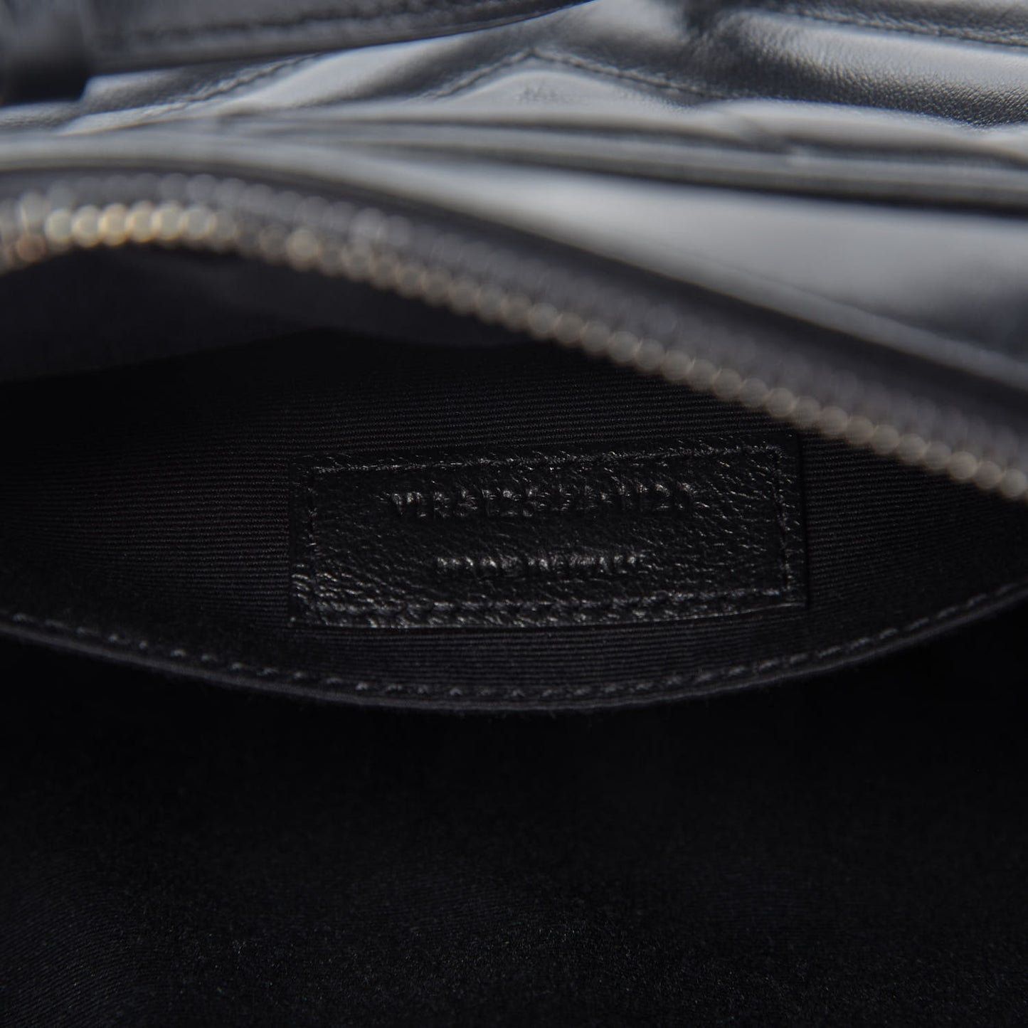 Calfskin Matelasse Monogram Lou Camera Bag Black