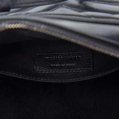 Saint Laurent Calfskin Matelasse Monogram Lou Camera Bag Black 9 of 9