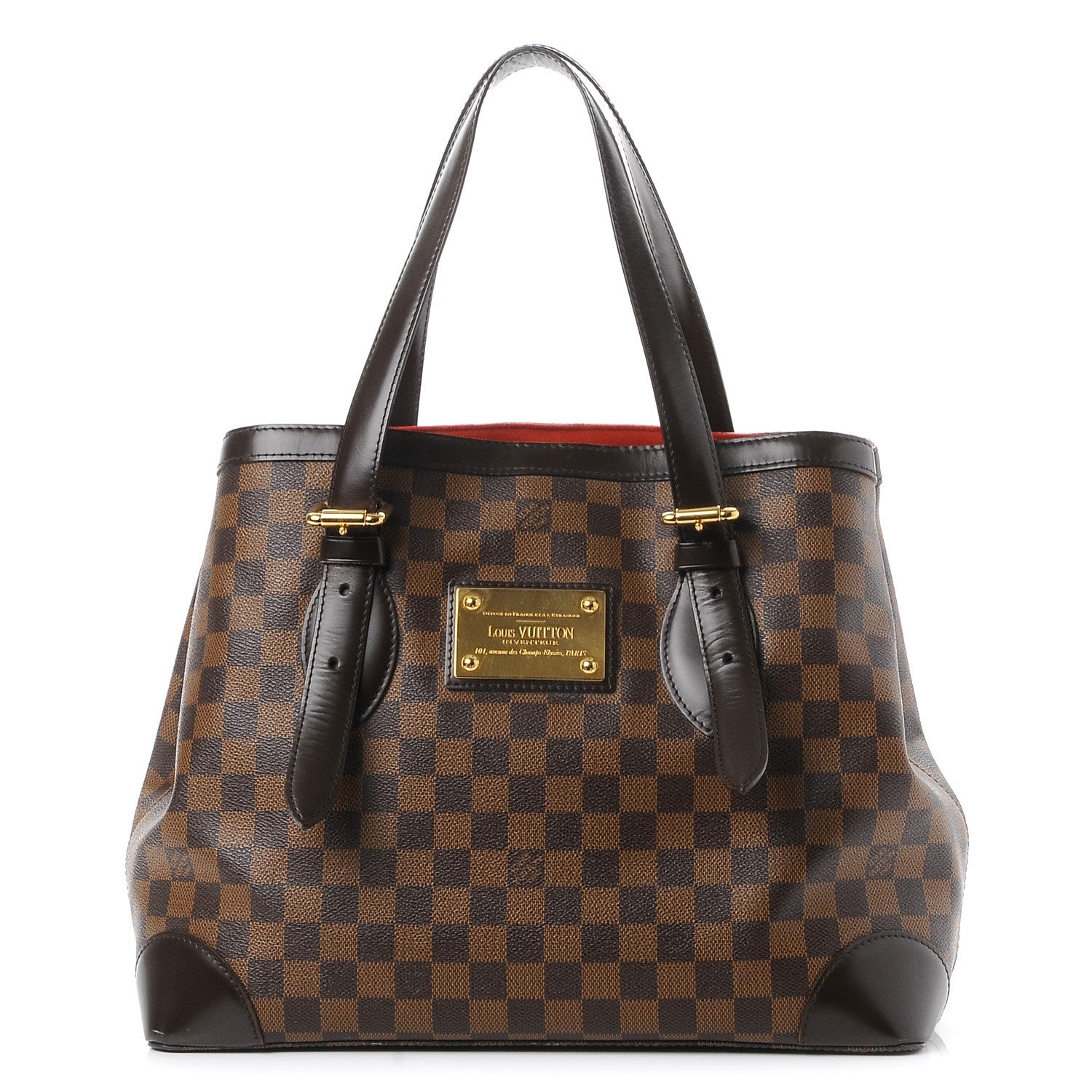 Louis Vuitton Damier Ebene Hampstead MM 1 of 9