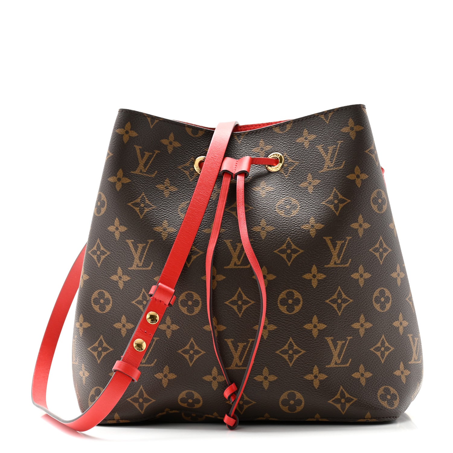 Louis Vuitton Monogram Neonoe MM Coquelicot 1 of 13