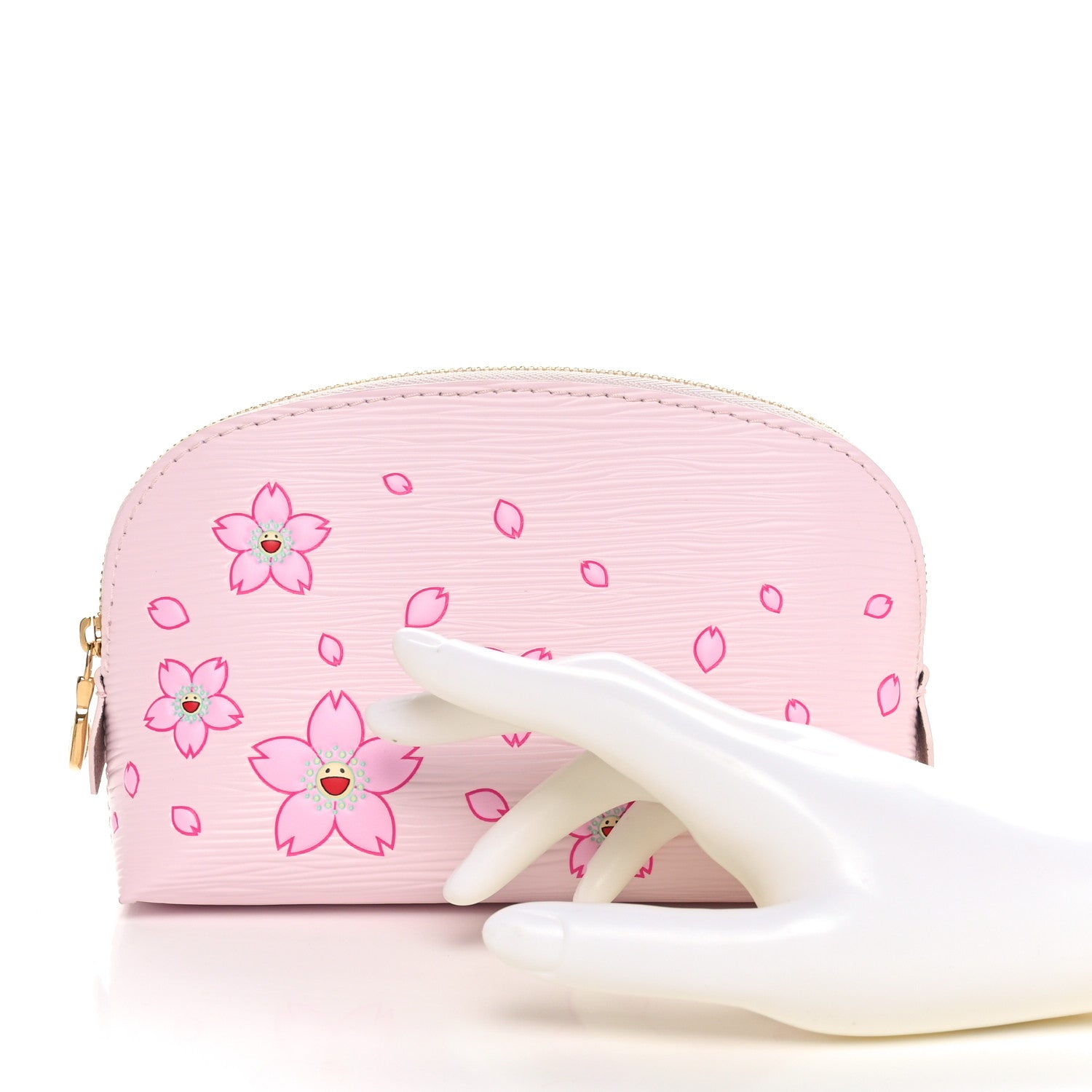 Louis Vuitton LV X TM Epi Cherry Blossom Cosmetic Pouch Pink 2 of 10