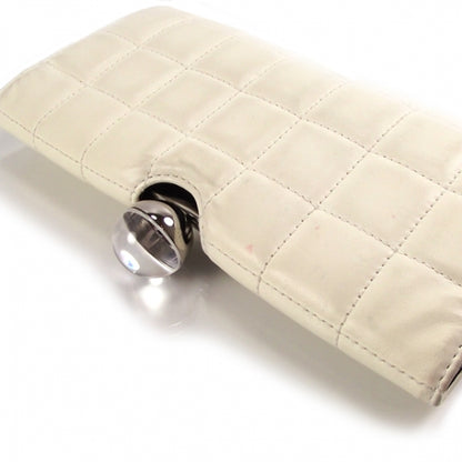 Chanel Lambskin Quilted Crystal Ball Clutch Ivory 6 of 11