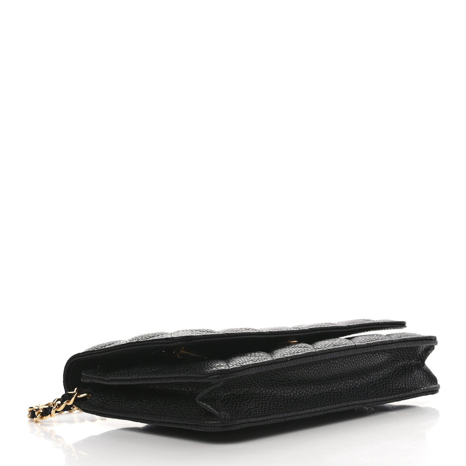 Chanel Caviar Quilted Wallet on Chain WOC Black 4 of 11