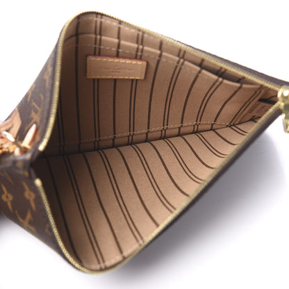 Louis Vuitton Monogram Neverfull MM GM Pochette 5 of 7