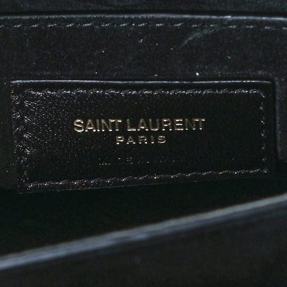 Saint Laurent Calfskin Medium Monogram Sunset Black 6 of 11