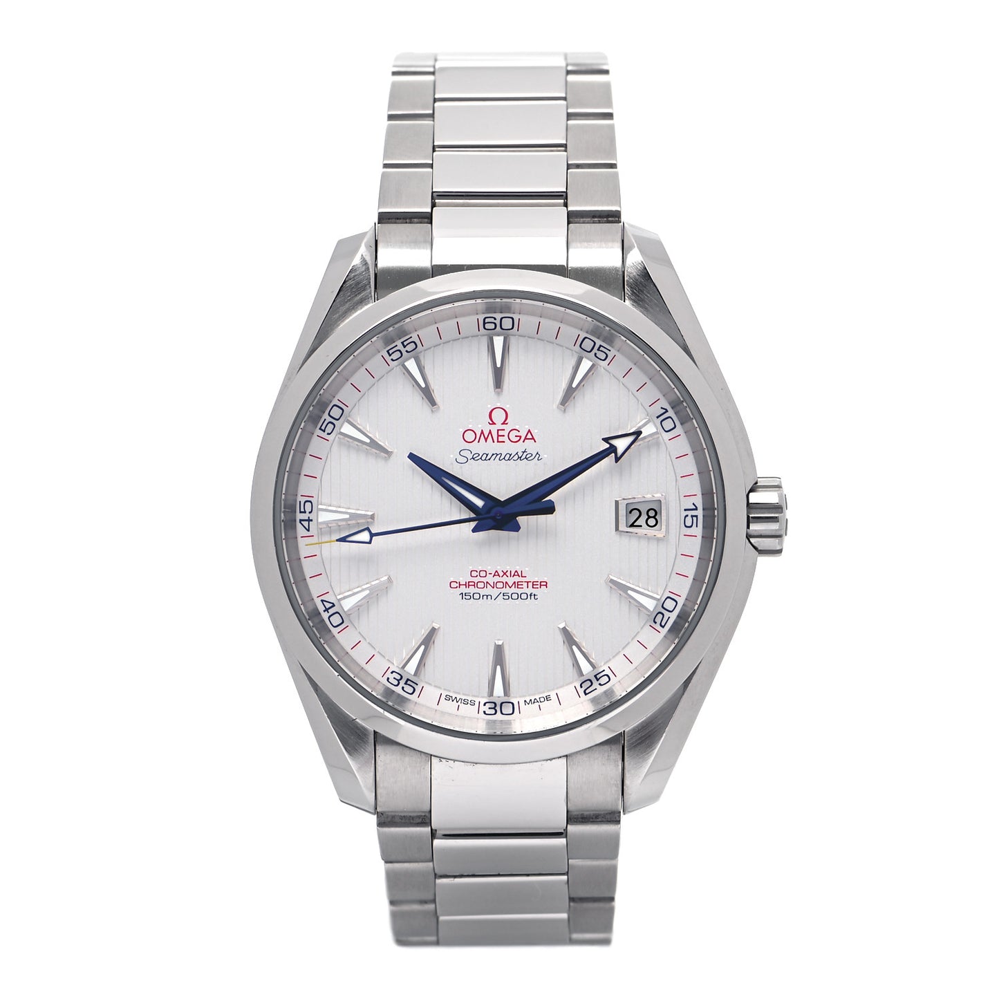 Stainless Steel 41mm Seamaster Aqua Terra Co-Axial Automatic Watch 231.10.42.21.02.002