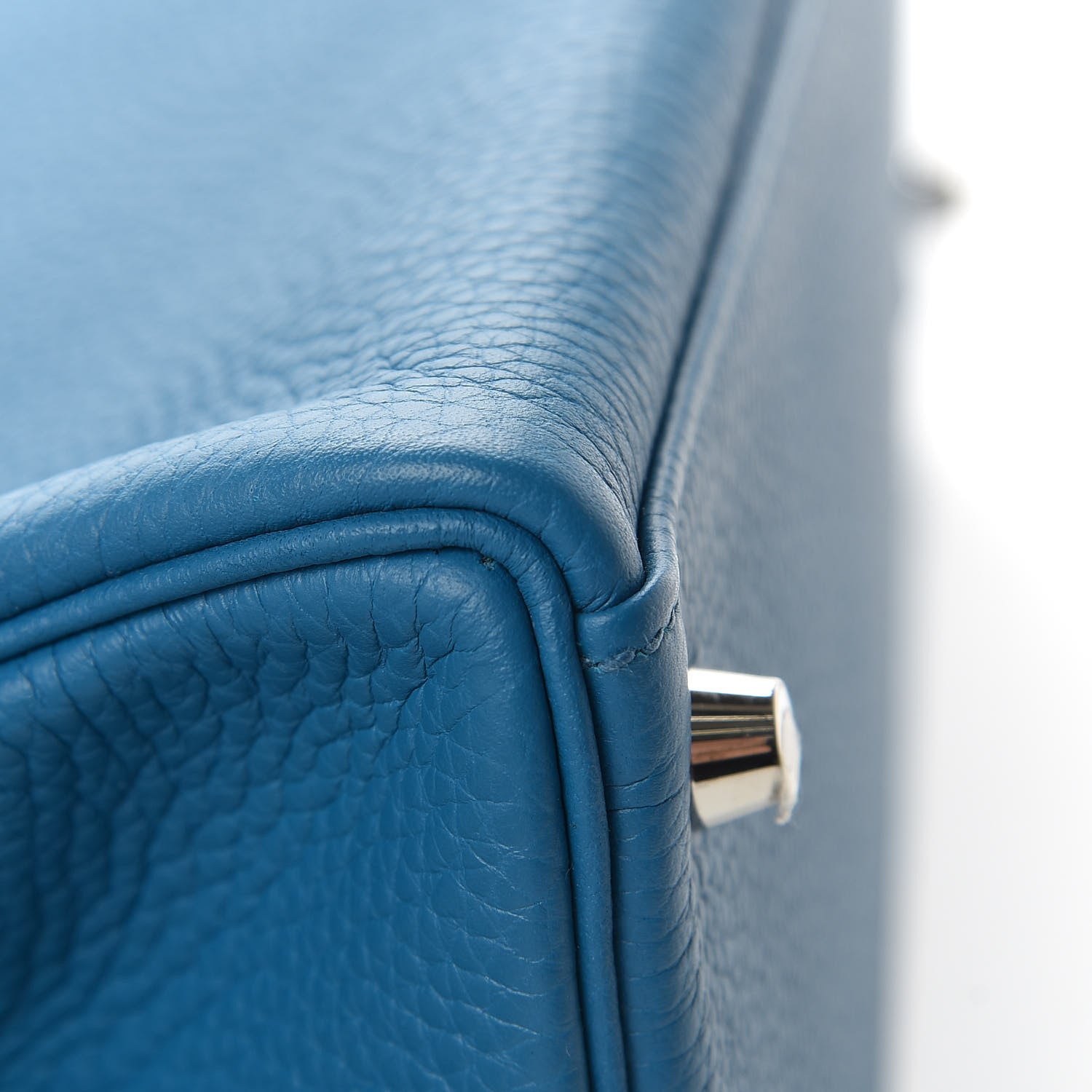 Hermes Togo Kelly Retourne 32 Bleu Izmir 13 of 13