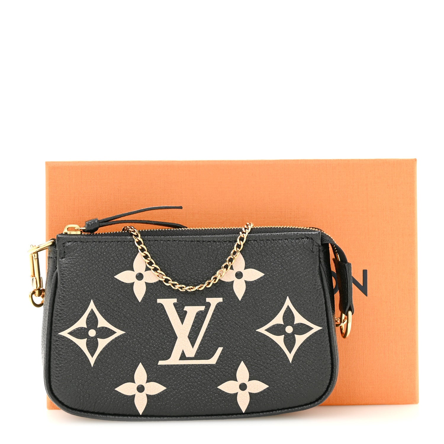 Louis Vuitton Empreinte Monogram Giant Mini Pochette Accessories Black 7 of 7