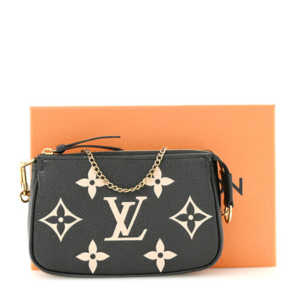 Louis Vuitton Empreinte Monogram Giant Mini Pochette Accessories Black 7 of 7