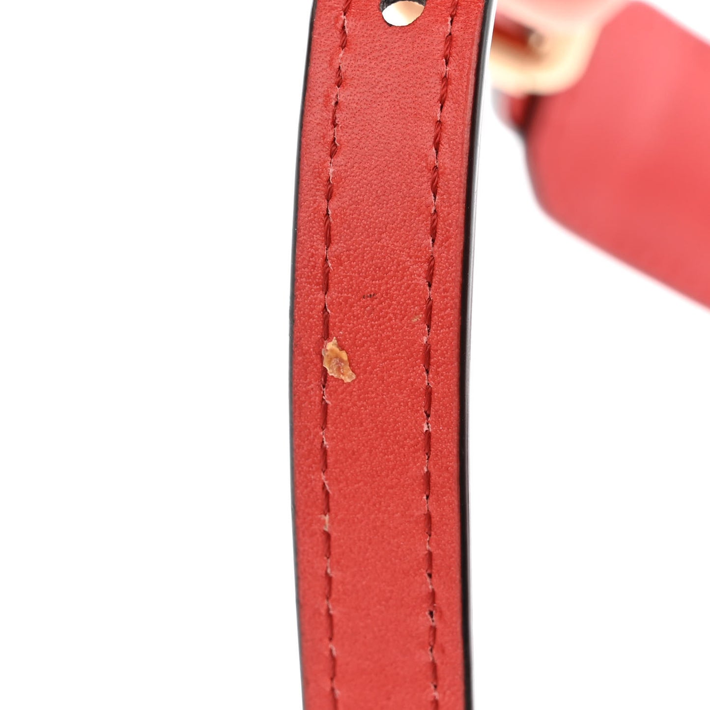 Grainy Calfskin House Check Small Maidstone Red