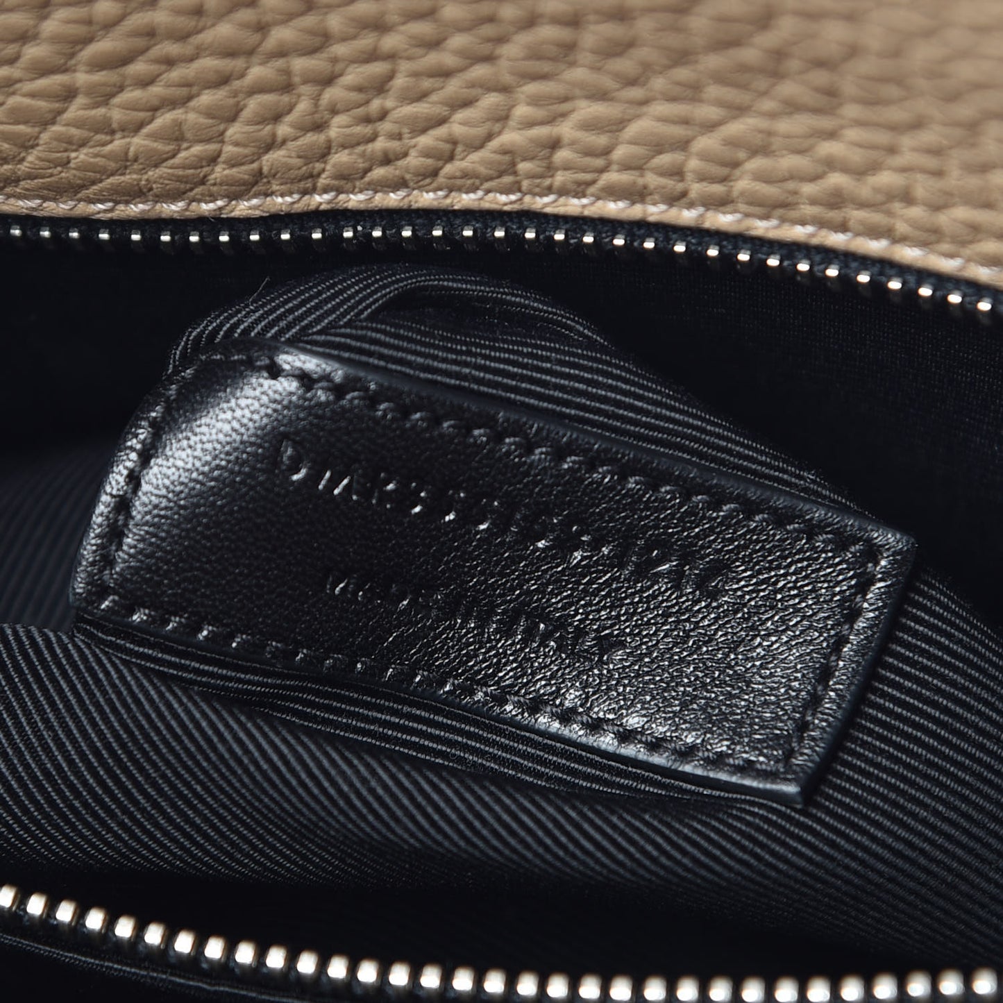 Grained Calfskin Small Sac De Jour Nude Powder