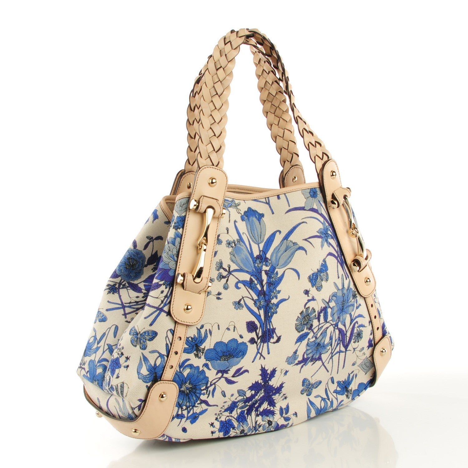 Gucci Canvas Flora Medium Pelham Shoulder Bag 3 of 7