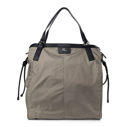 Burberry Nylon Buckleigh Packable Tote Bag Beige 1 of 8
