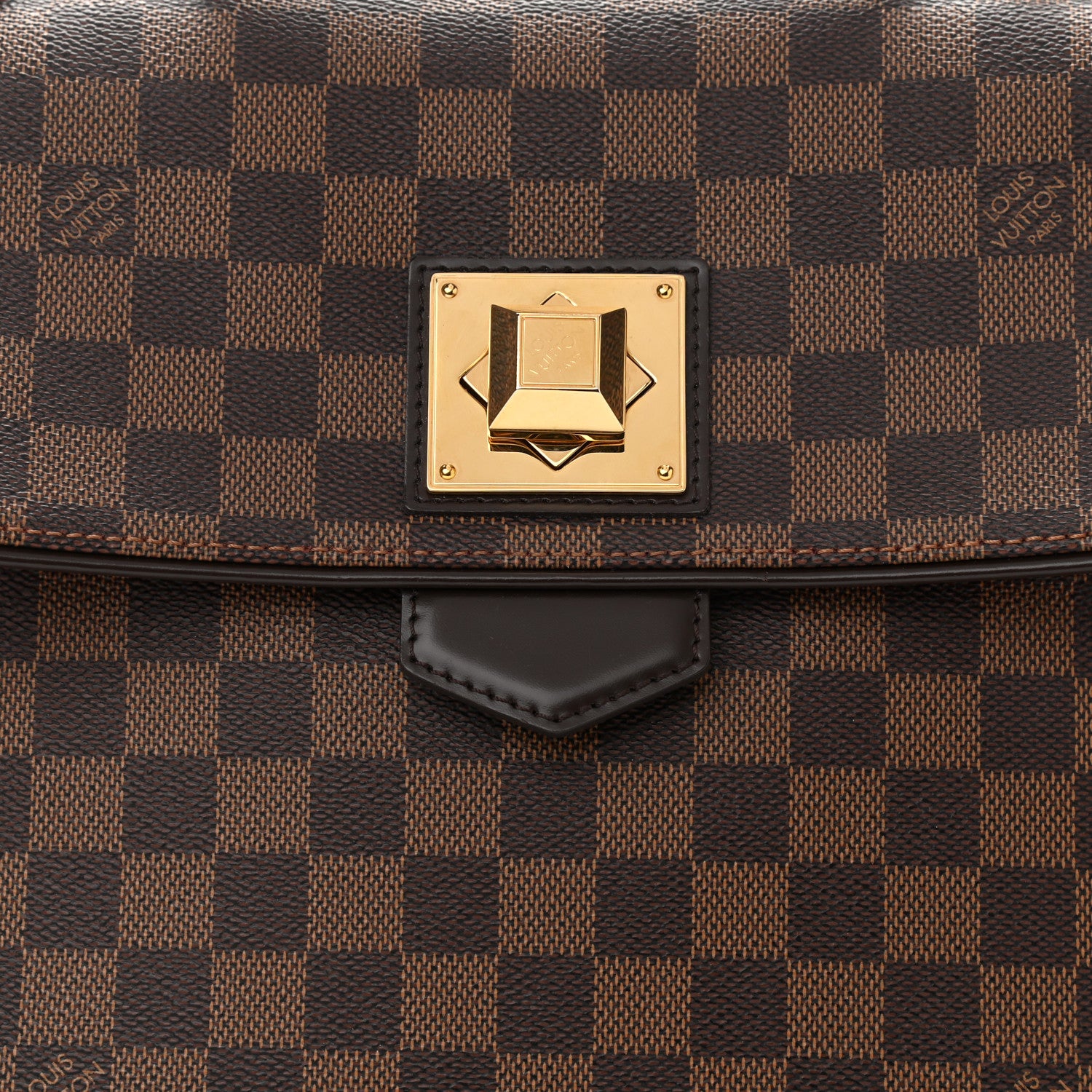 Louis Vuitton Damier Ebene Bergamo MM 8 of 10