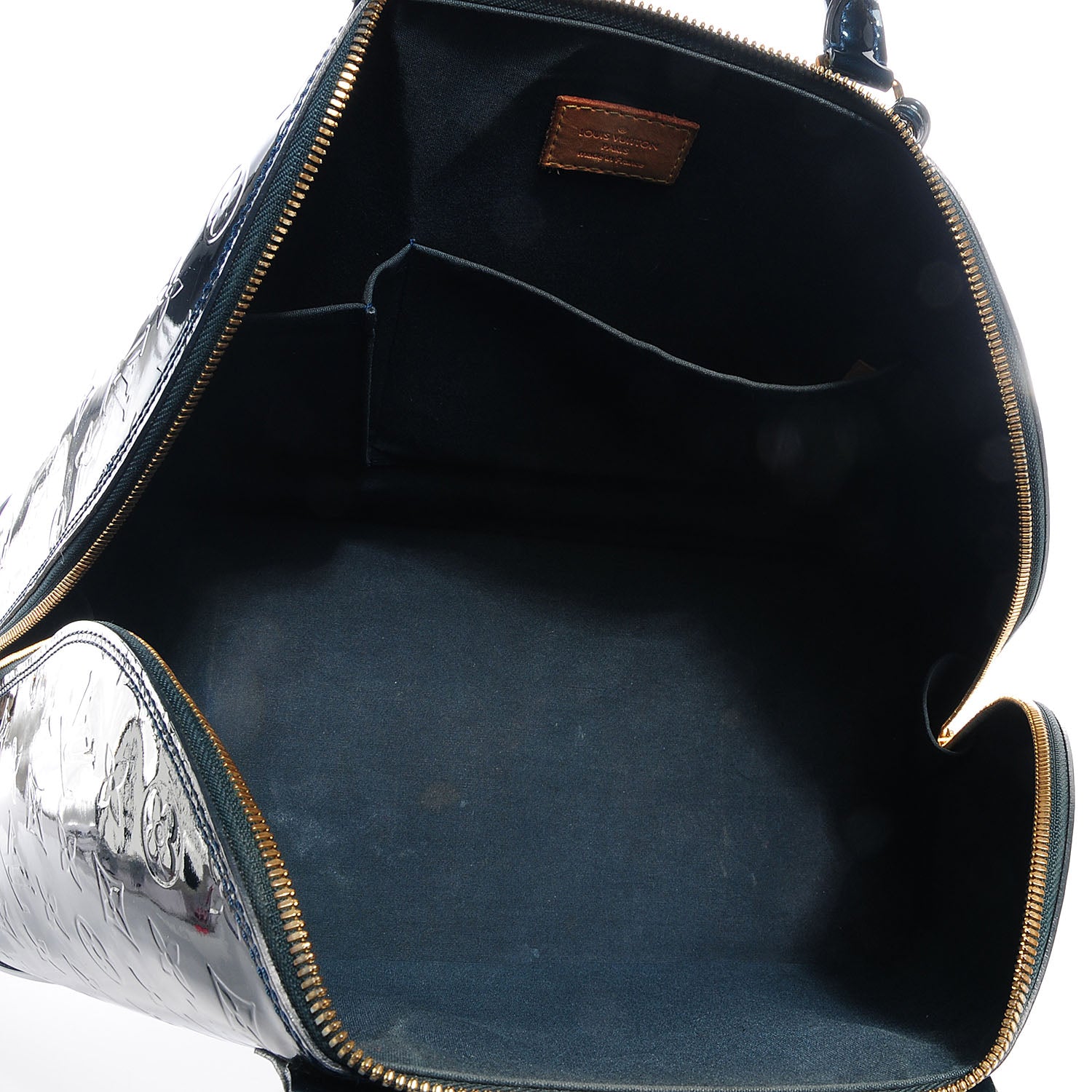 Louis Vuitton Vernis Alma GM Blue Nuit 5 of 7