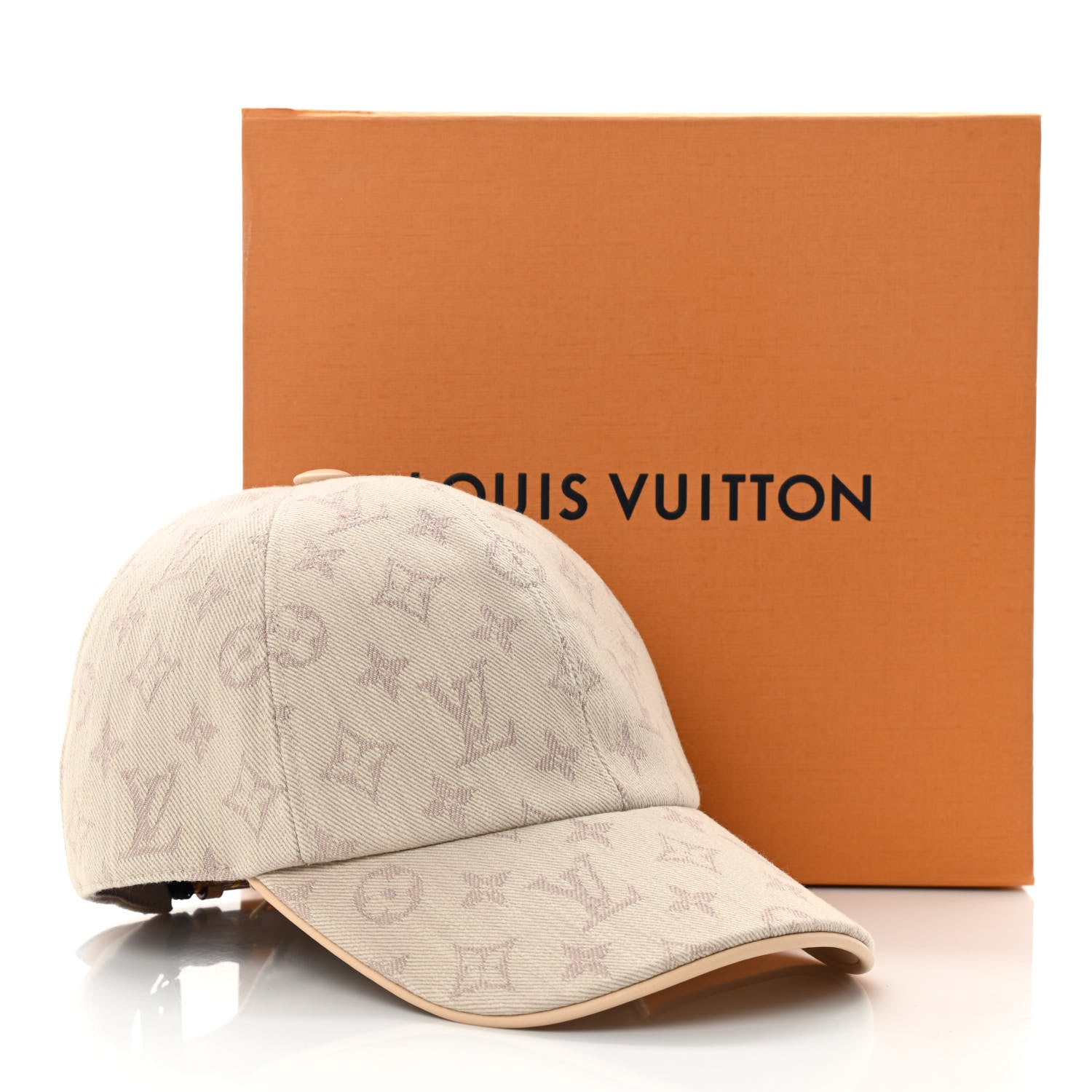 Louis Vuitton Cotton Monogram Jacquard Be My Cap M Beige 10 of 10